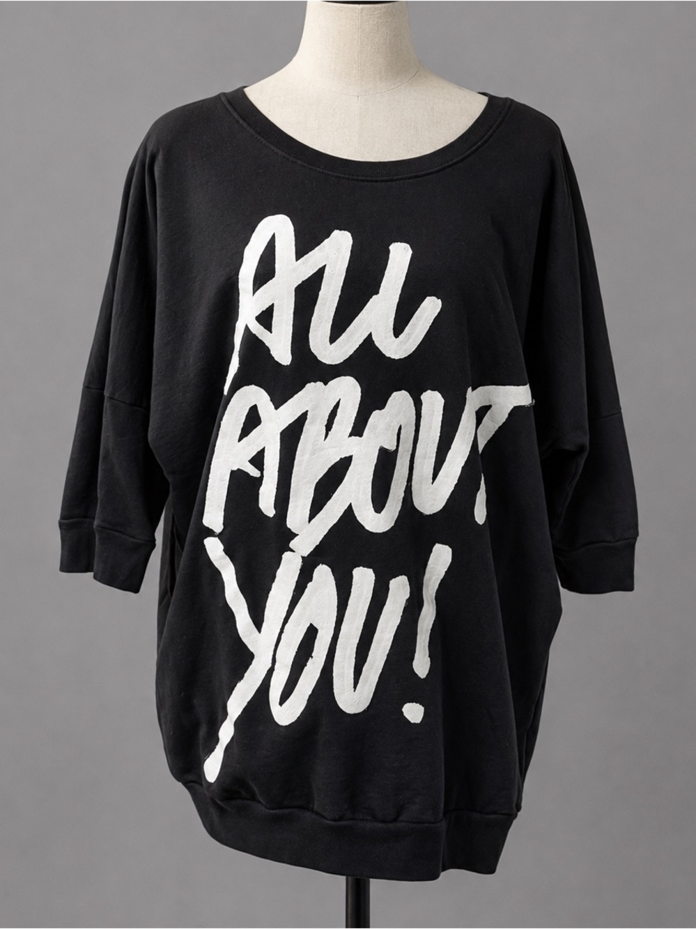 Divided by H&M black oversized all about you sequin accent sweatshirt to…